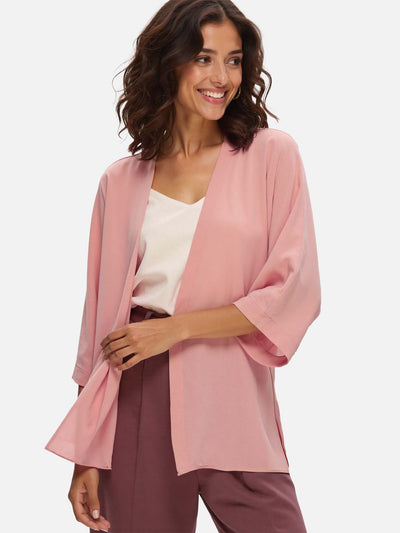 silk cardigan