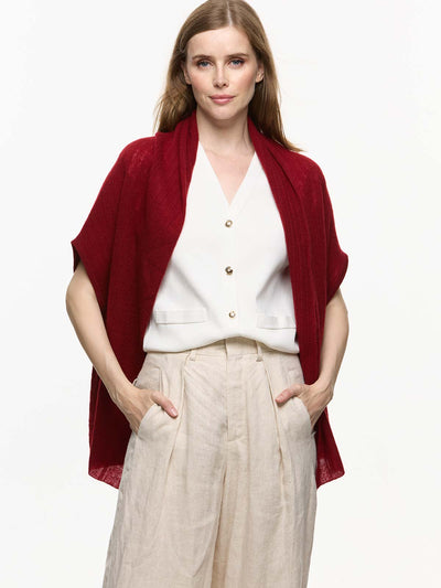 cashmere vest