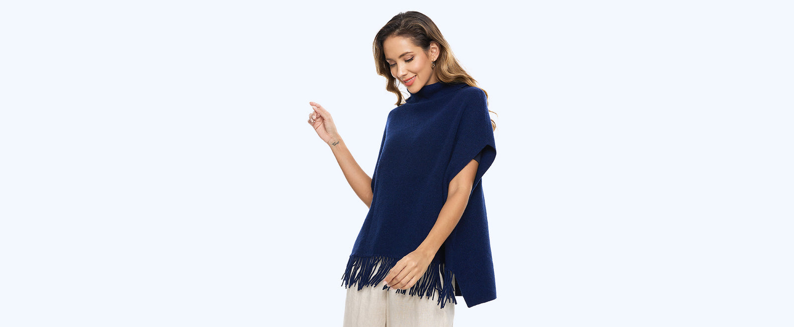 Oversized Cashmere Vest