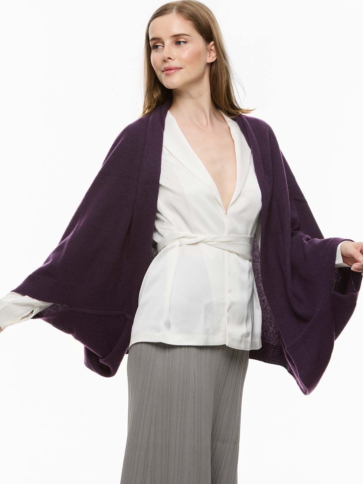 wearable cashmere wrap