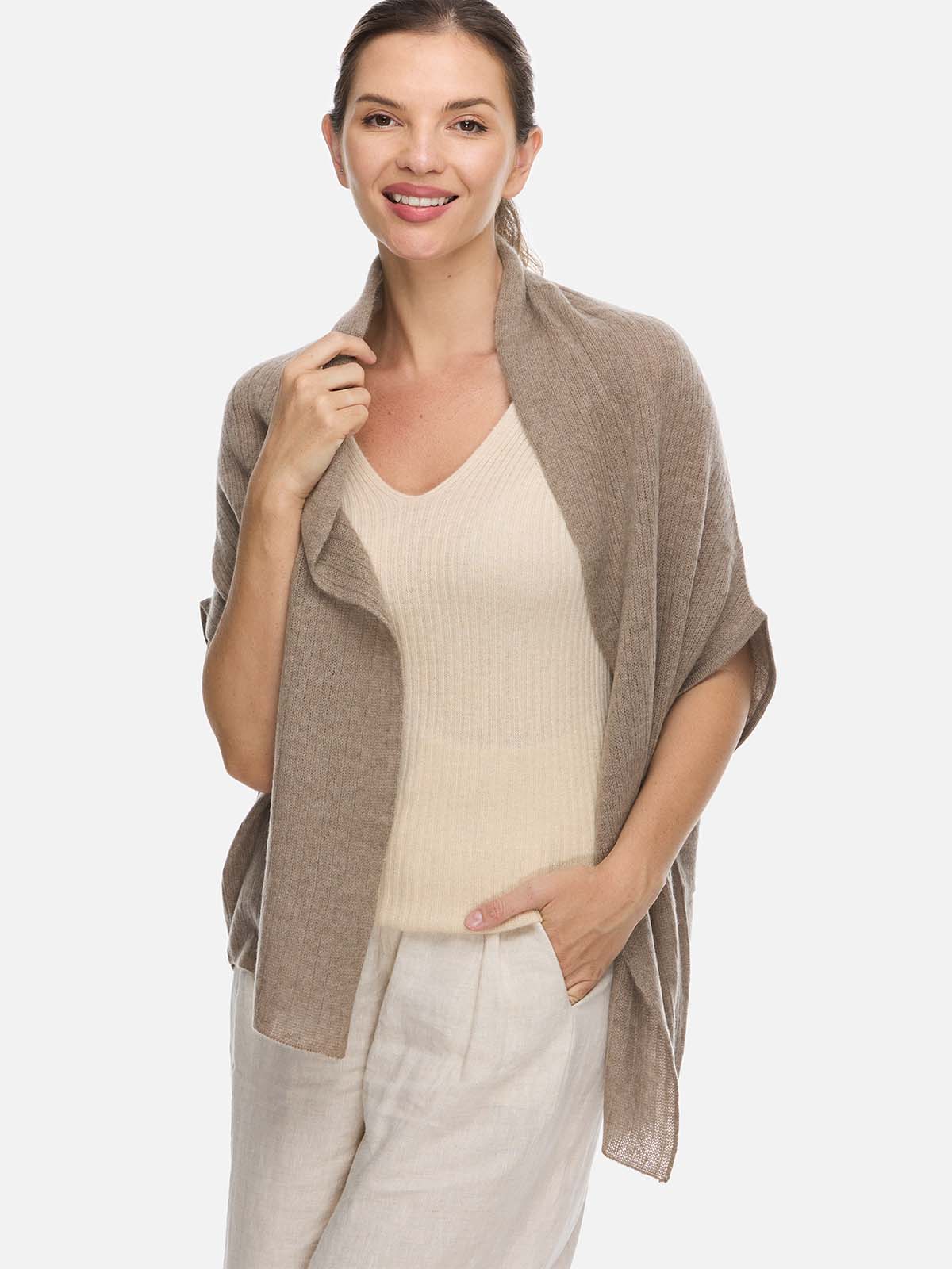 cashmere vest