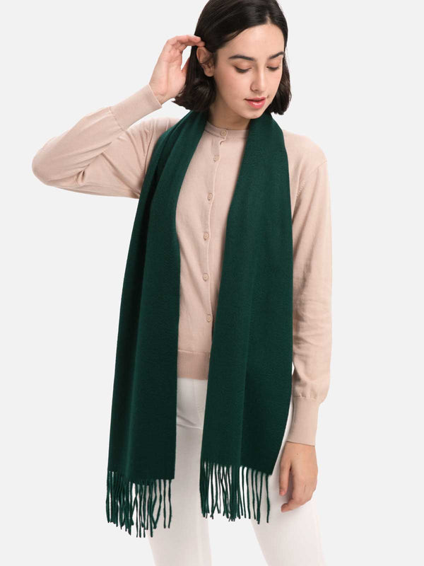 小物 OVY 100% CASHMERE STOLE 100% Cashmere Scarf | Featherlight Charcoal Gray | Ovcio