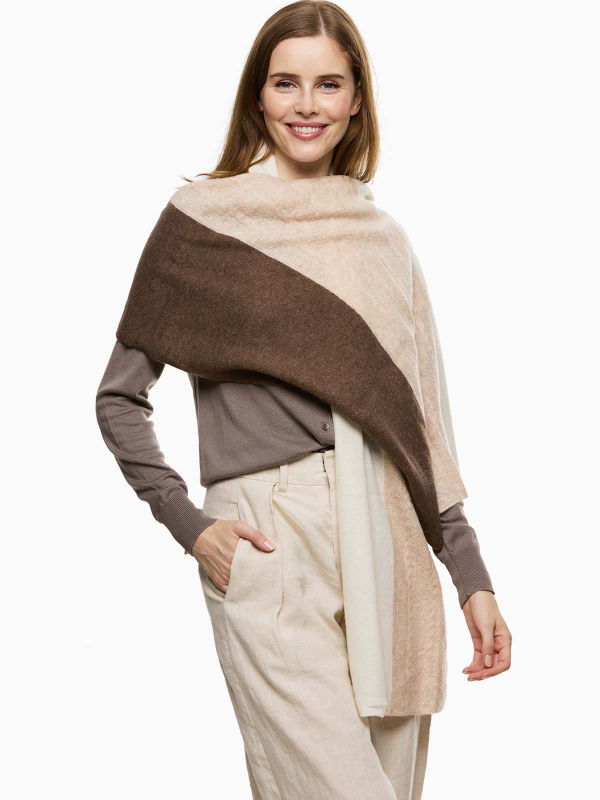 Louis Vuitton Embrace Poncho Wool Shawl - Scarves and Shawls