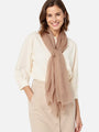 Featherlight Camel Cashmere Scarf