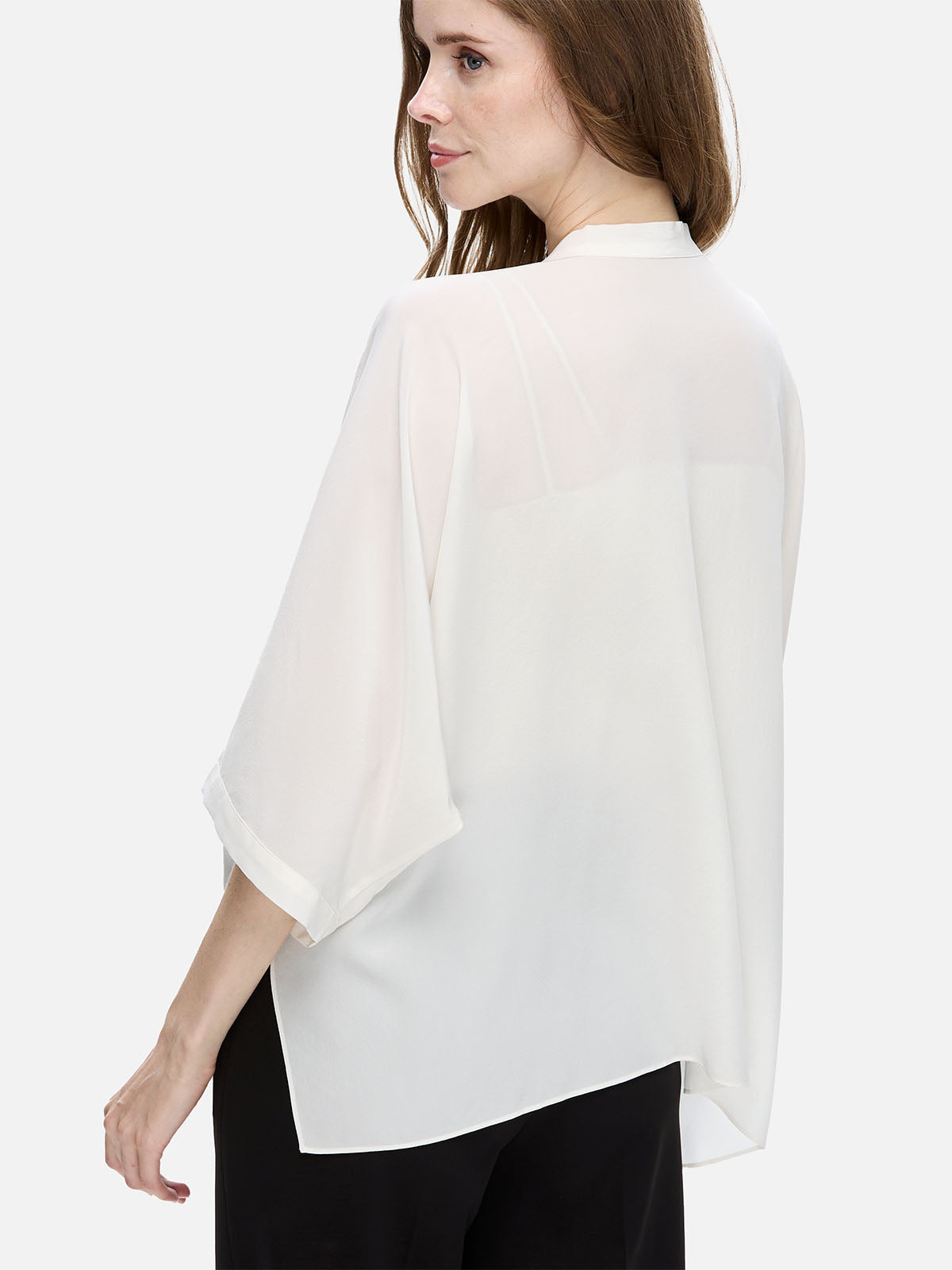 silk cardigan