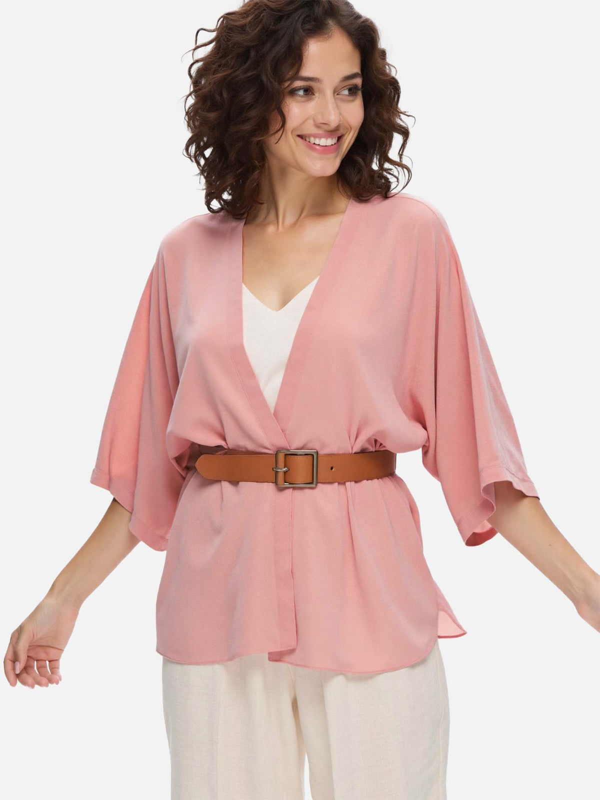 silk cardigan
