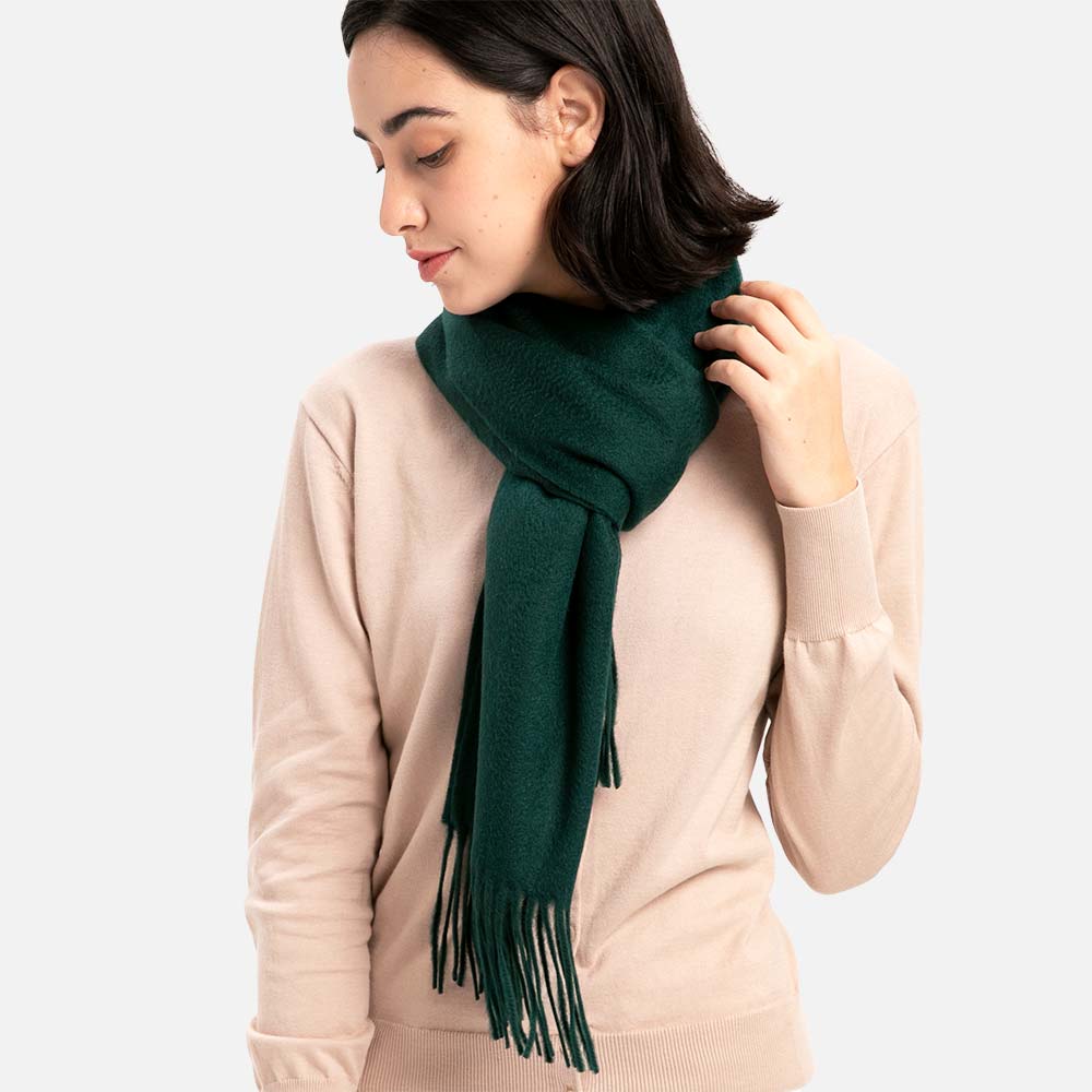 emerald green scarves